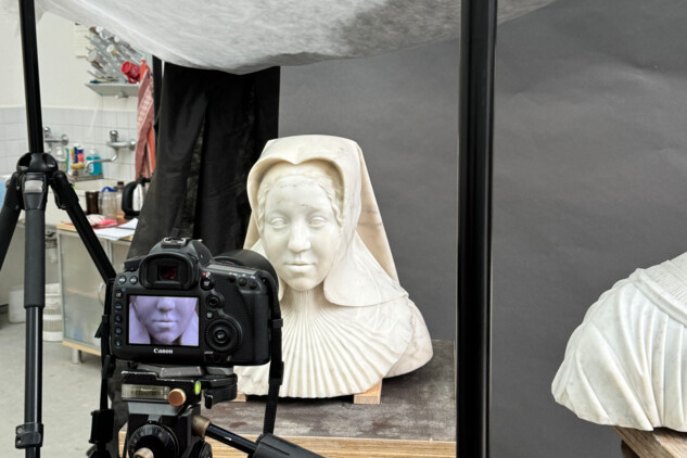 Fotografování bust v ateliéru