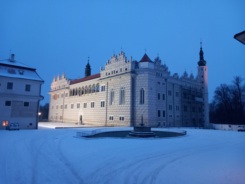 Zimní okruh provází na Litomyšli 